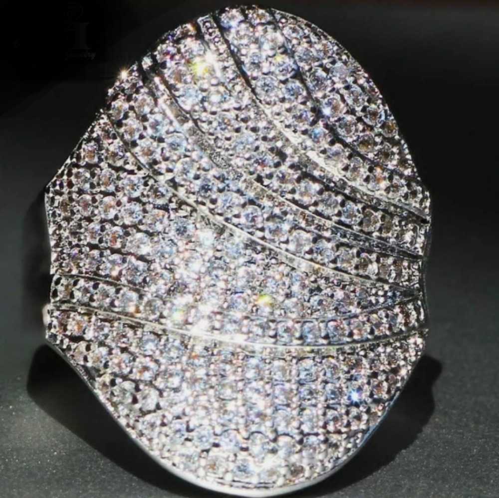 Now size.9 cz sterling silver ring